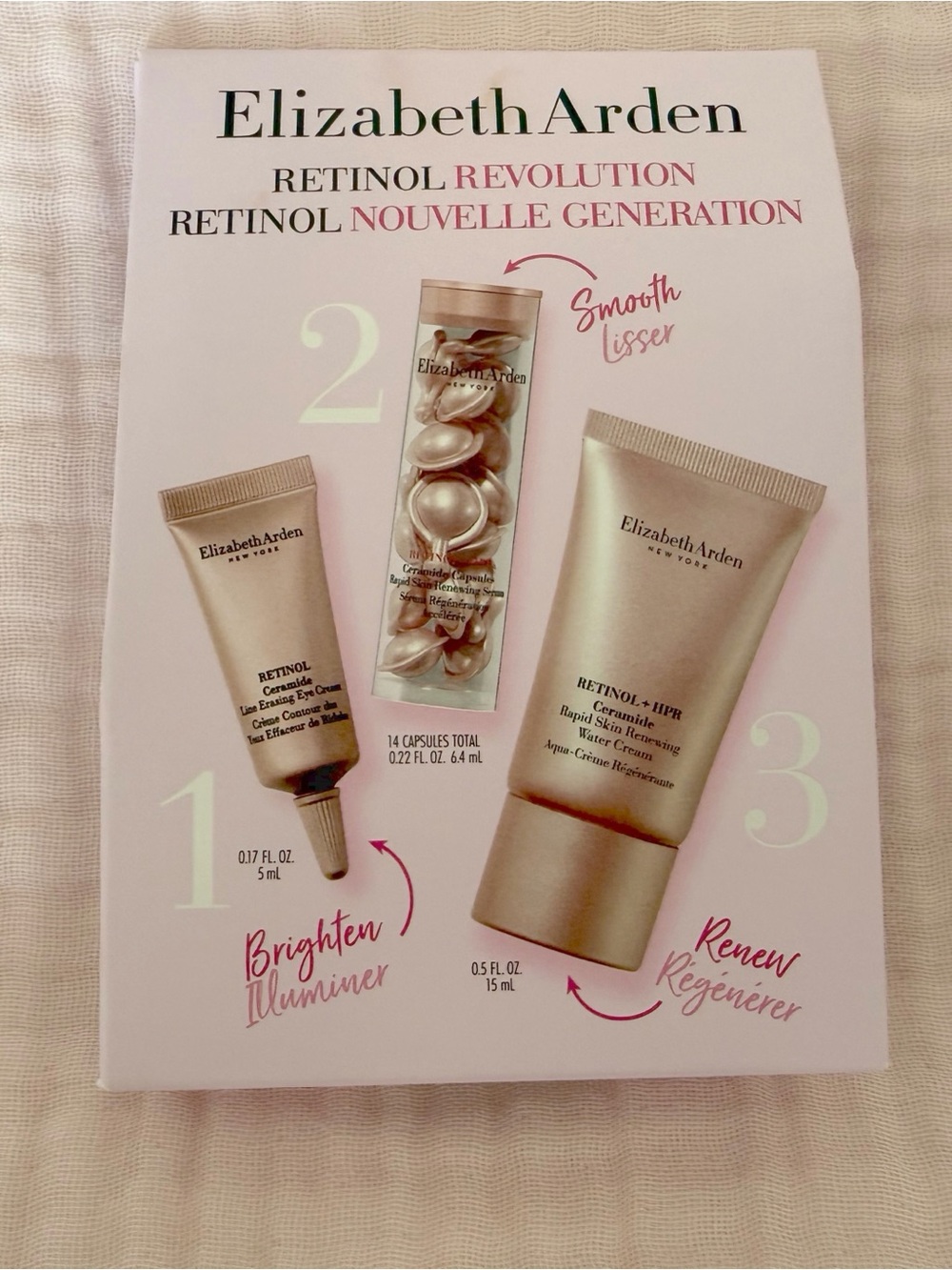 Smoothing & Renewing Skin Care Travel Set by Elizabeth Arden - Picture 2 of 3